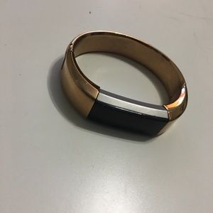 Gold Fitbit Bangle